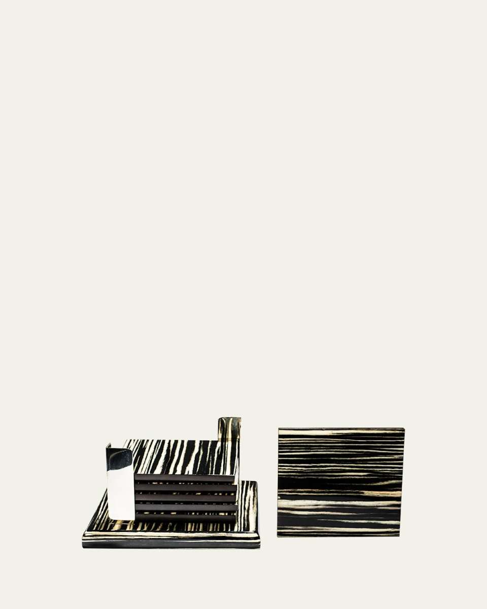 Ebano Coaster Set